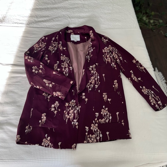Anthropologie Floral Blazer - Picture 1 of 5